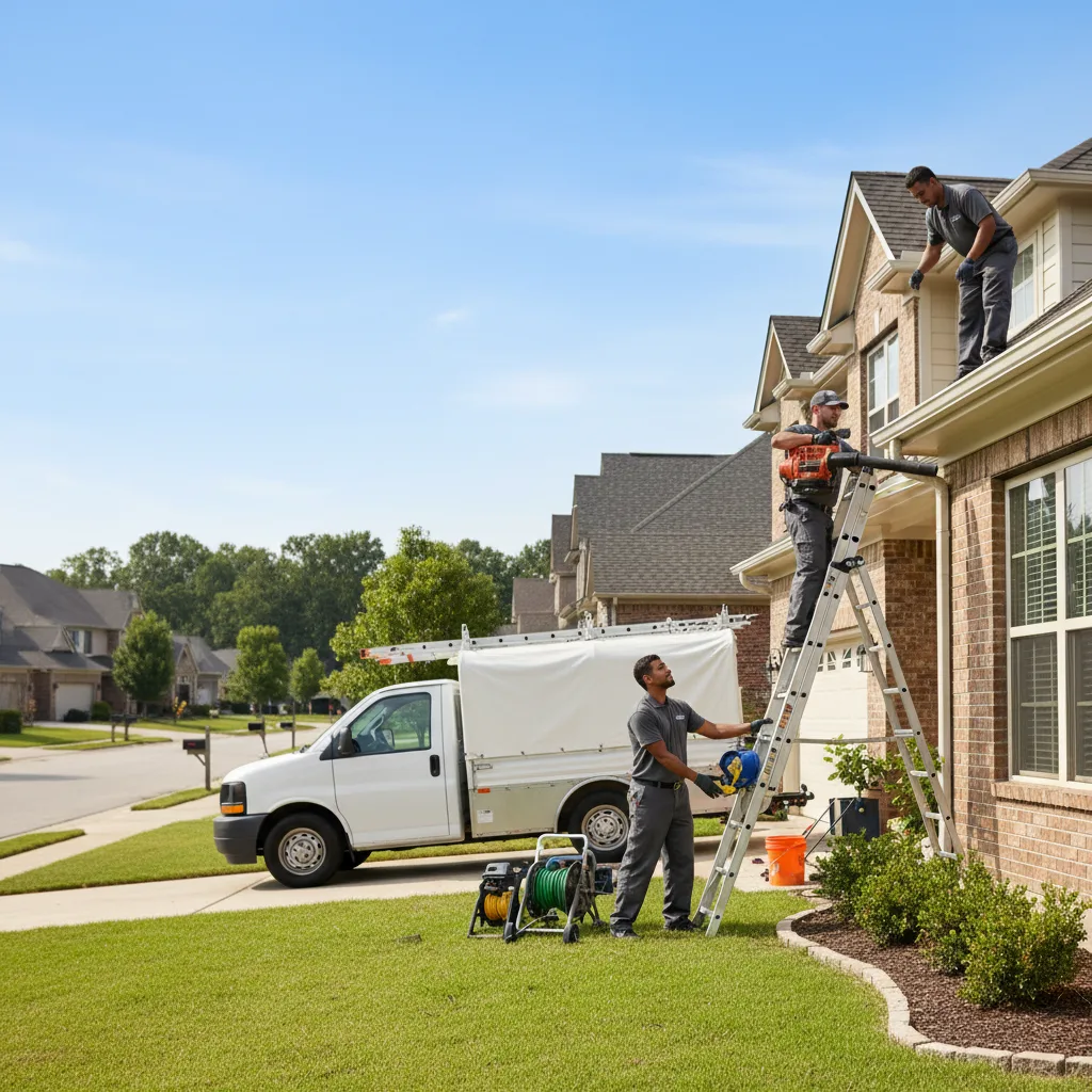 Home Gutter Service in Bluff Springs, IL near me